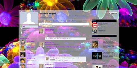 facebook skin.